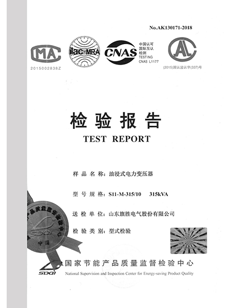 檢驗(yàn)報(bào)告