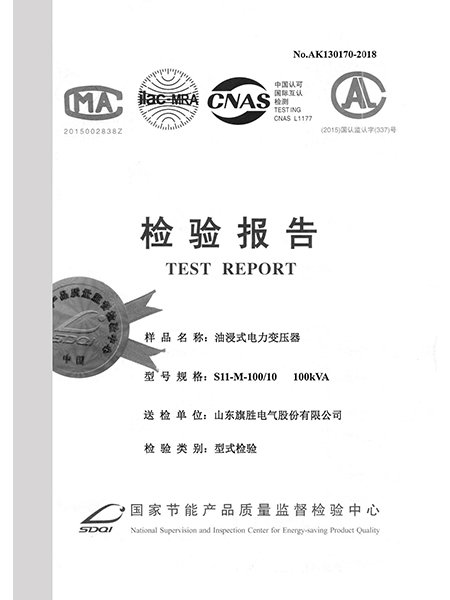 檢驗(yàn)報(bào)告